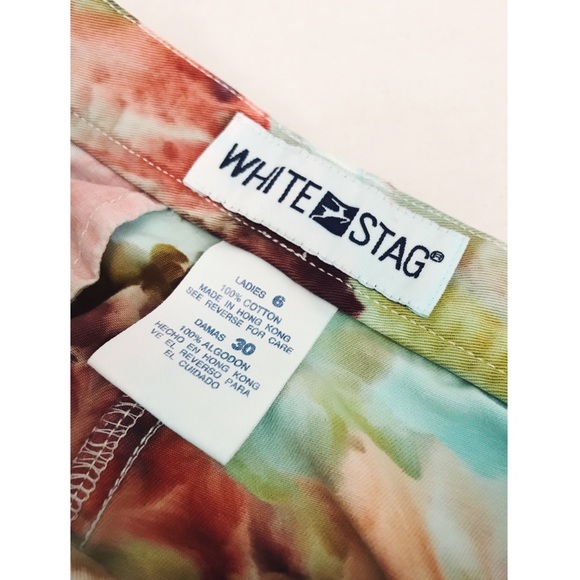 🆕 Hand-Dyed Denim Mini Skirt in Technicolor - Picture 13 of 13